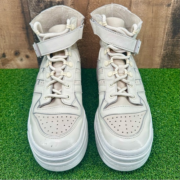 adidas Triple Platforum Hi‎ Off White Shoes - Size 7 Men’s, 8.5 Women’s (S42803) - Picture 5 of 9
